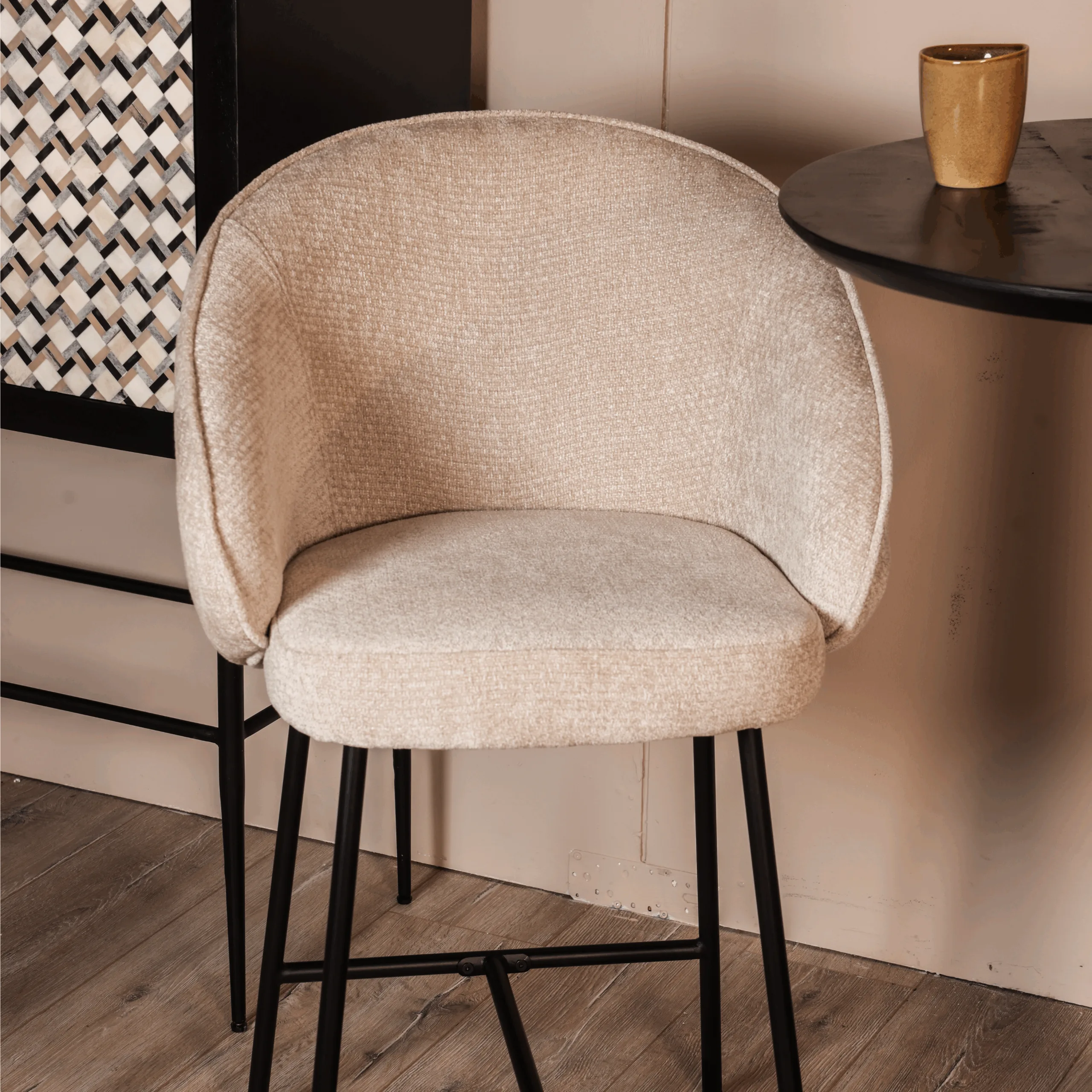 Barstoel Jora - Naturel - Afbeelding 3