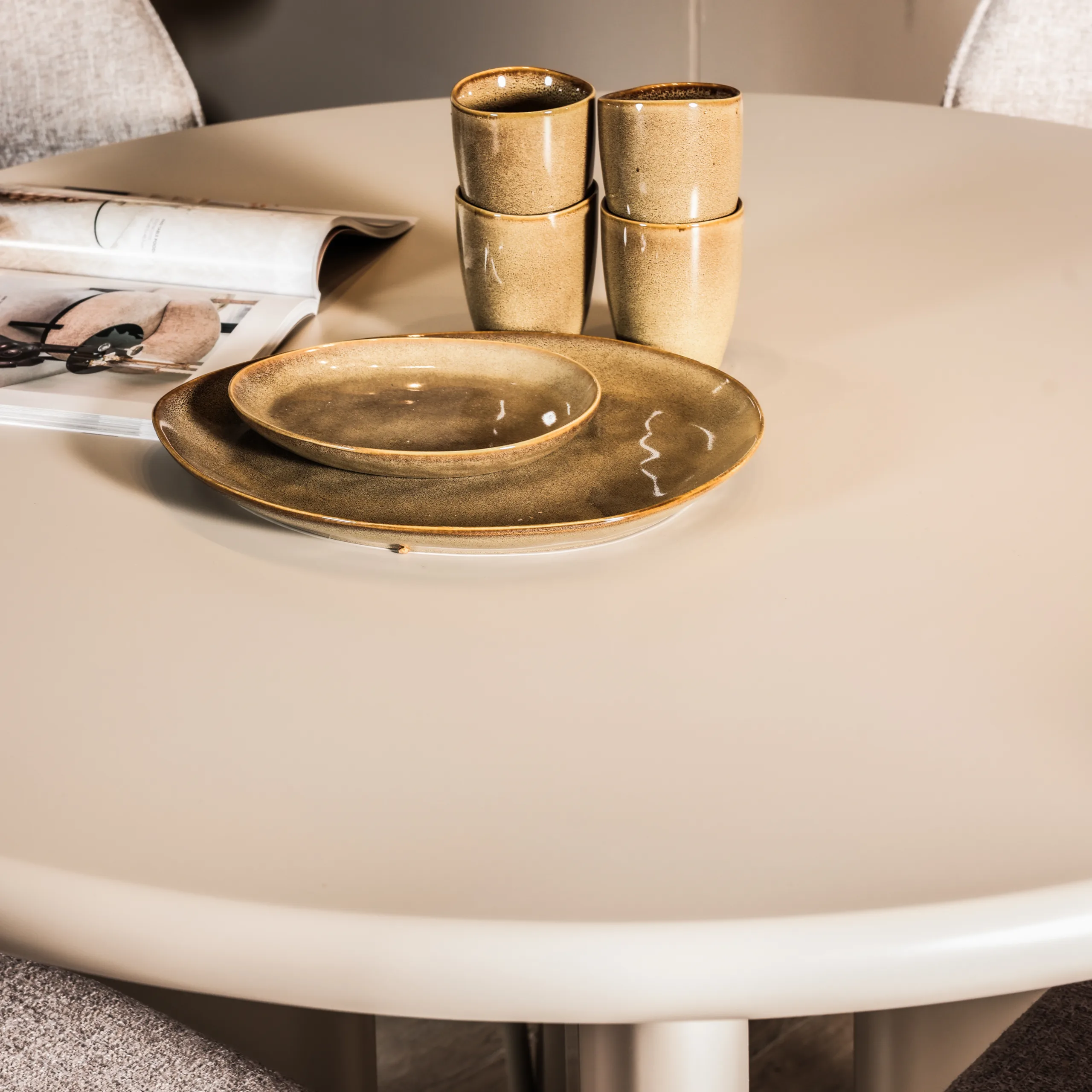 Eettafel Falun - Rond - Afbeelding 5