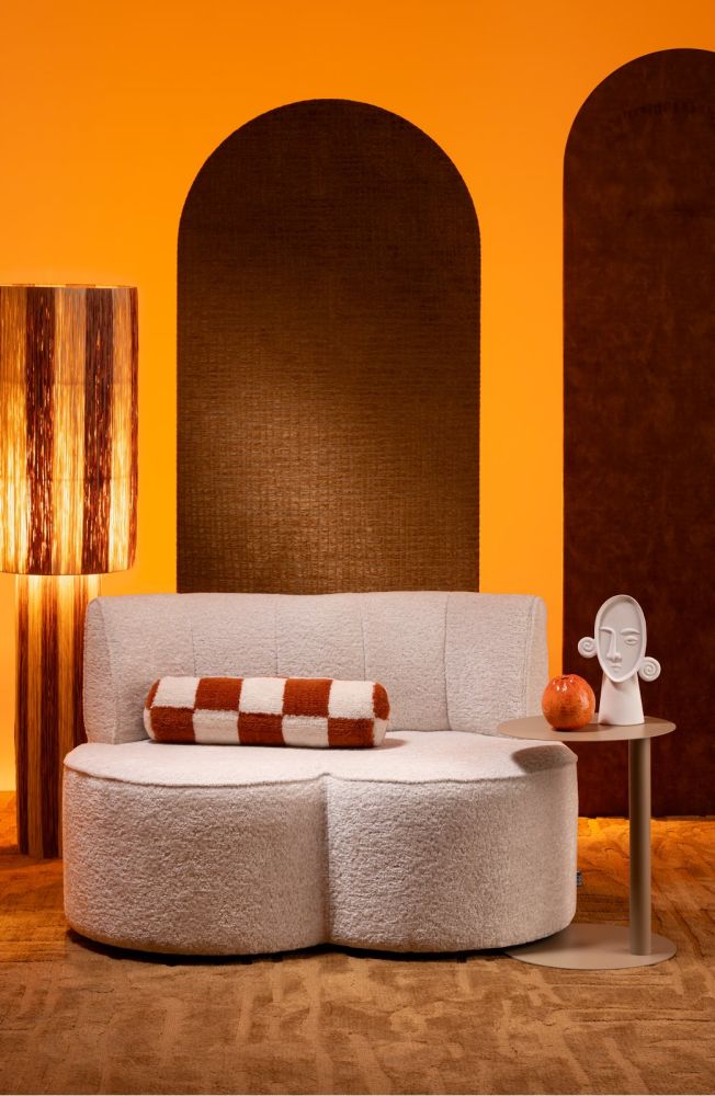 Billie vloerlamp 1*E27 - Bruin - Afbeelding 9