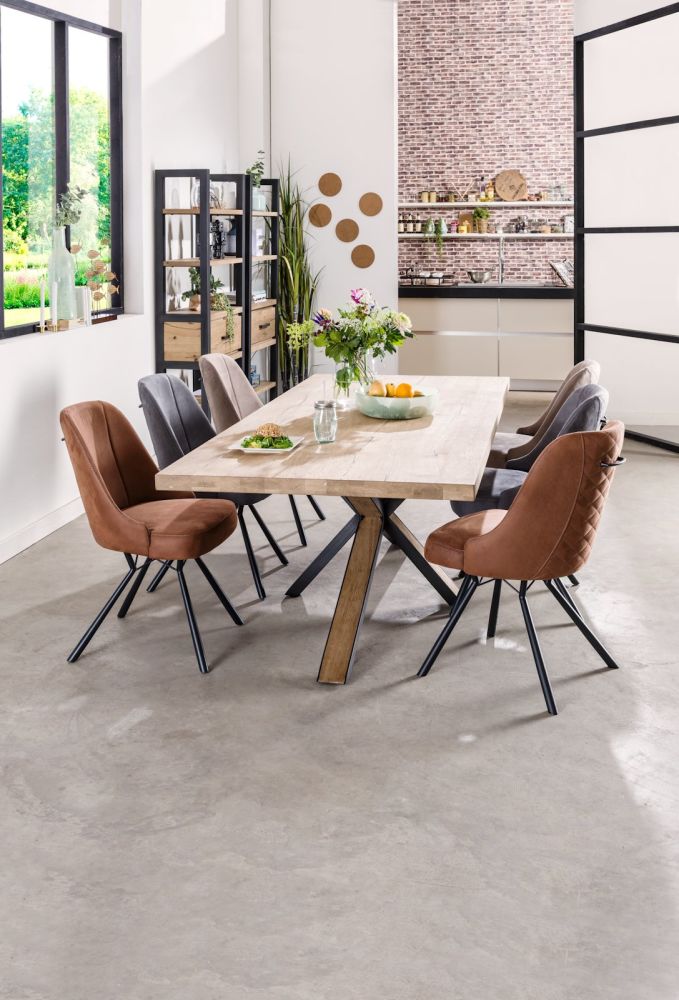 Brooklyn, dressoir 240 cm - 3-deuren + 2-laden - Afbeelding 7