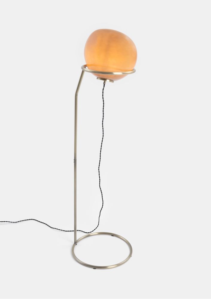 Abby vloerlamp 1*E27 - Goud