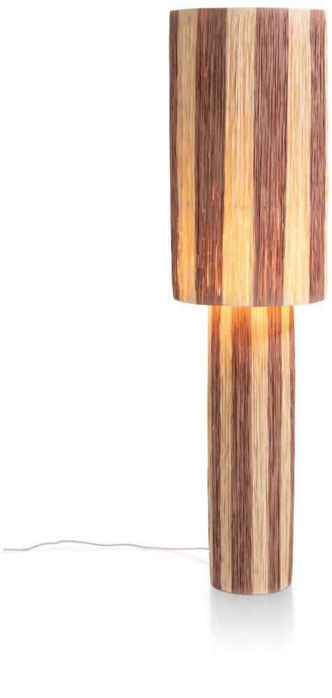 Billie vloerlamp 1*E27 - Bruin