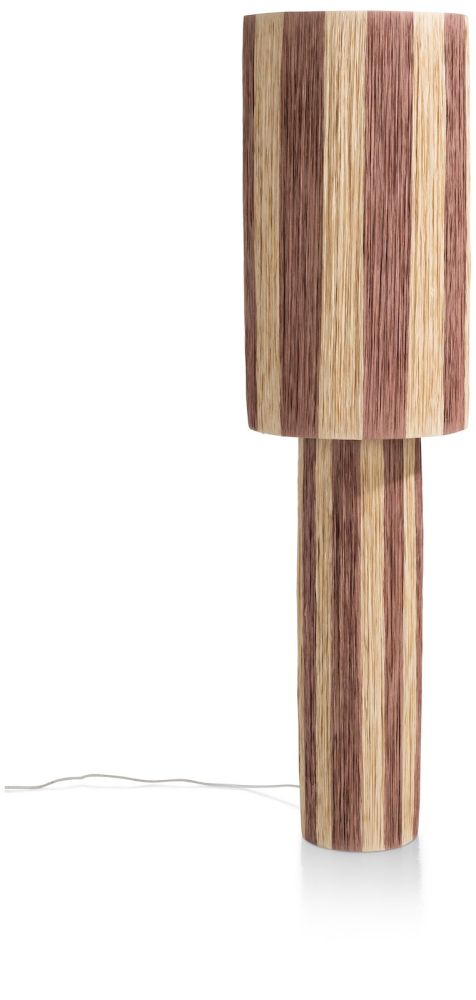 Billie vloerlamp 1*E27 - Bruin - Afbeelding 5