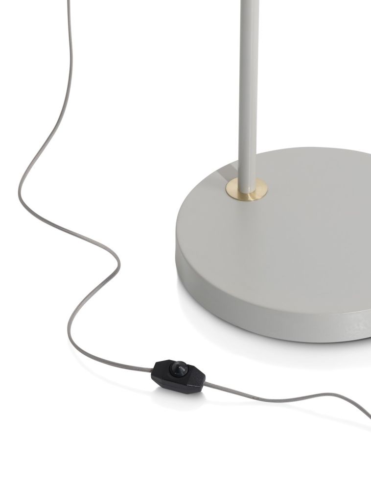 Hugo boog vloerlamp 3*E27 - Grijs - Afbeelding 4