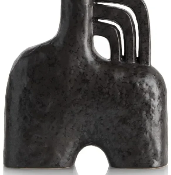 image-1834-jpg Lina vaas H21cm - Zwart