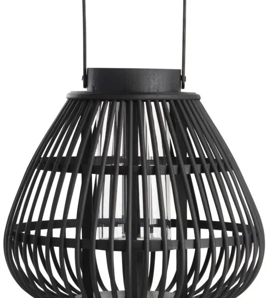image-1877-jpg Philou windlicht H26,5cm - Zwart