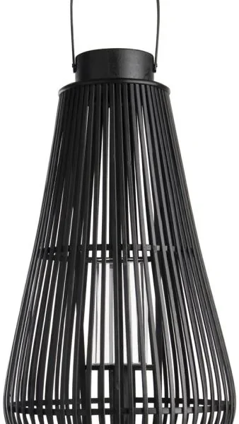 Philou windlicht H70,5cm - Zwart