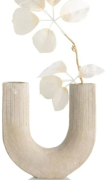 Suze vaas H16cm - Beige