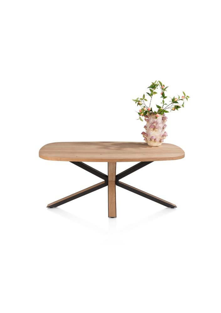 Bonaire, eetkamertafel ovaal 180 x 110 cm
