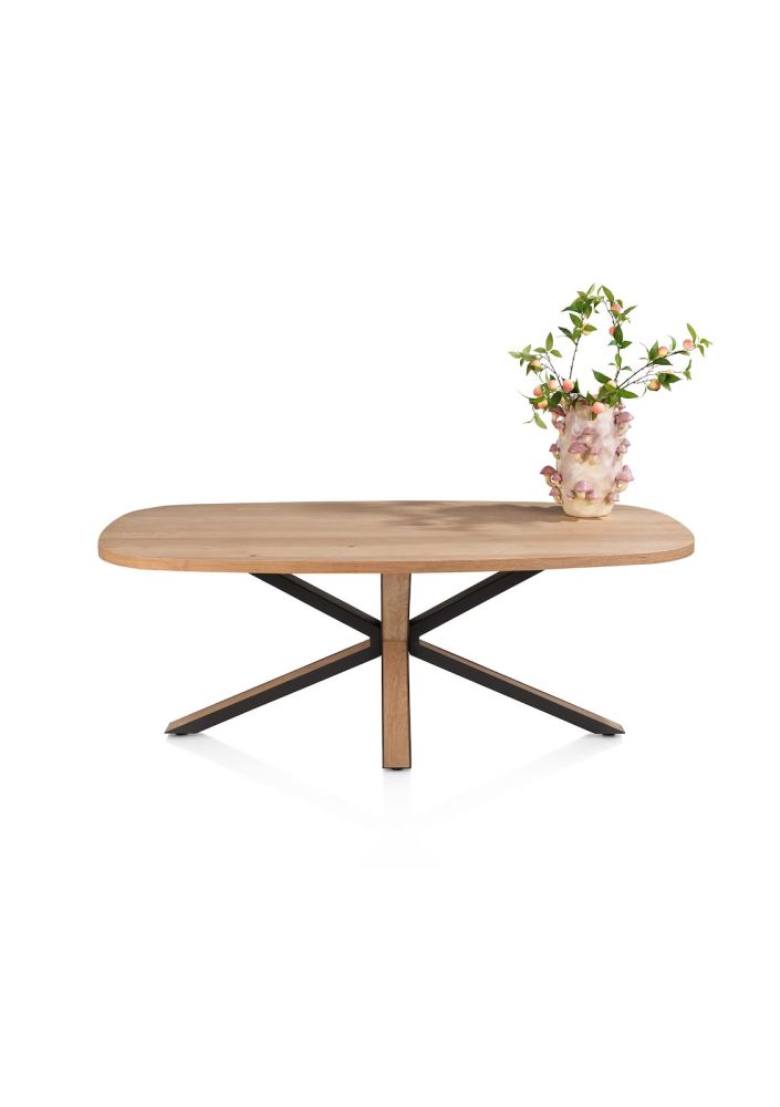 Bonaire, eetkamertafel ovaal 210 x 110 cm - Afbeelding 2
