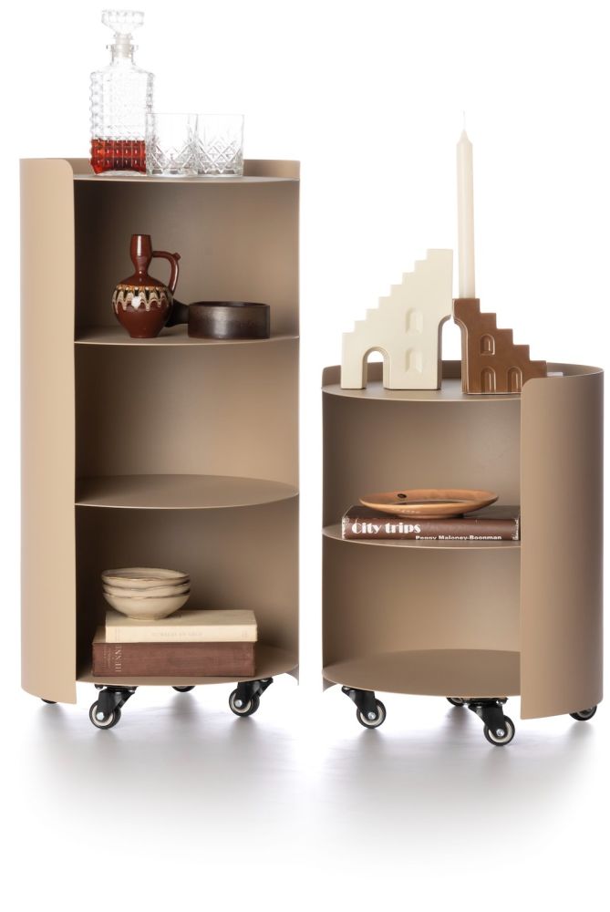 Owen bijzettafel H70cm - Taupe - Afbeelding 6