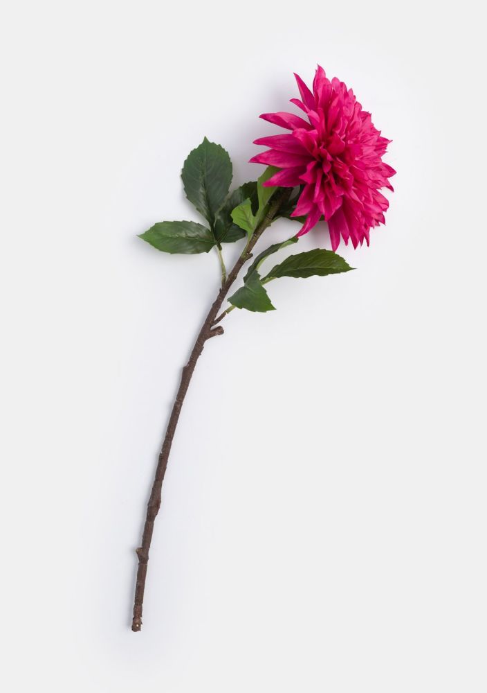 Dahlia spray kunstbloem h66cm