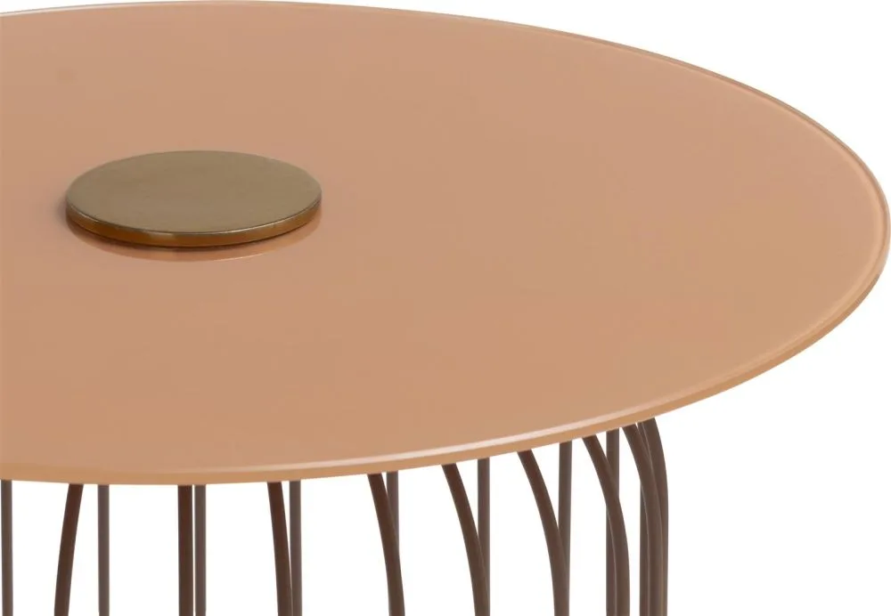 Zora bijzettafel H51,5cm - Oranje - Afbeelding 2