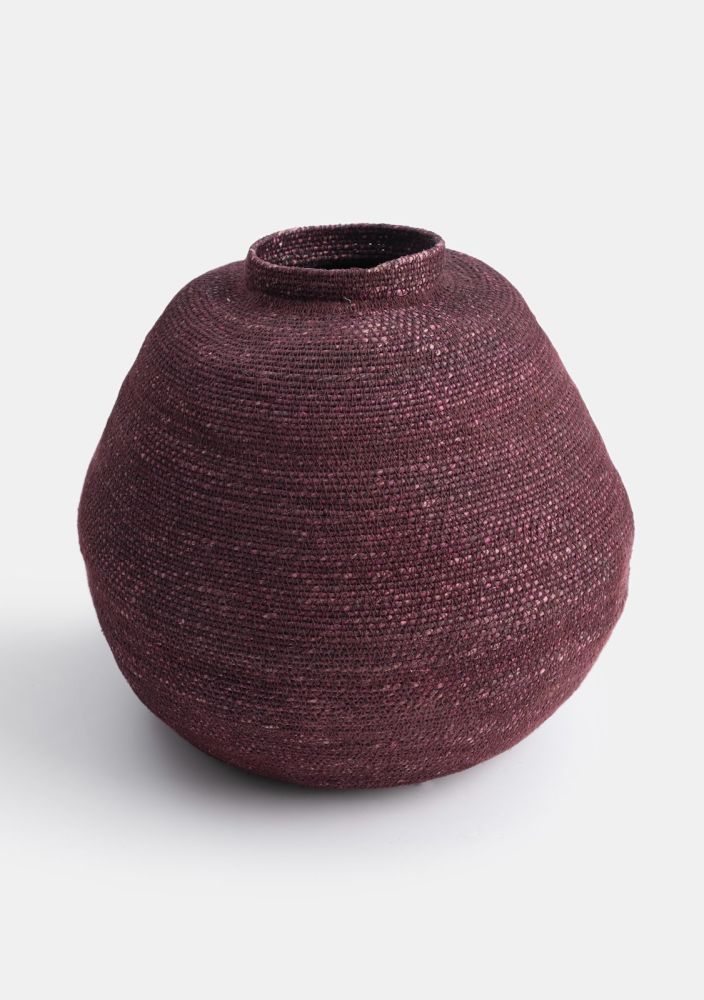 Etna vaas h33cm - Paars
