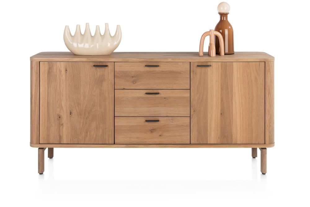 Zade, dressoir 180 cm - 3-deuren + 3-laden