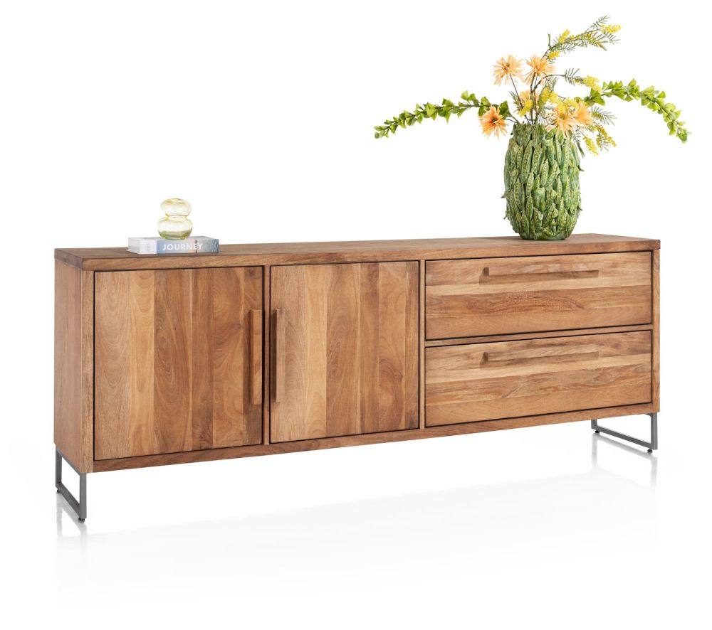 Everest, dressoir 220 cm - 2-deuren + 2-laden - Afbeelding 2