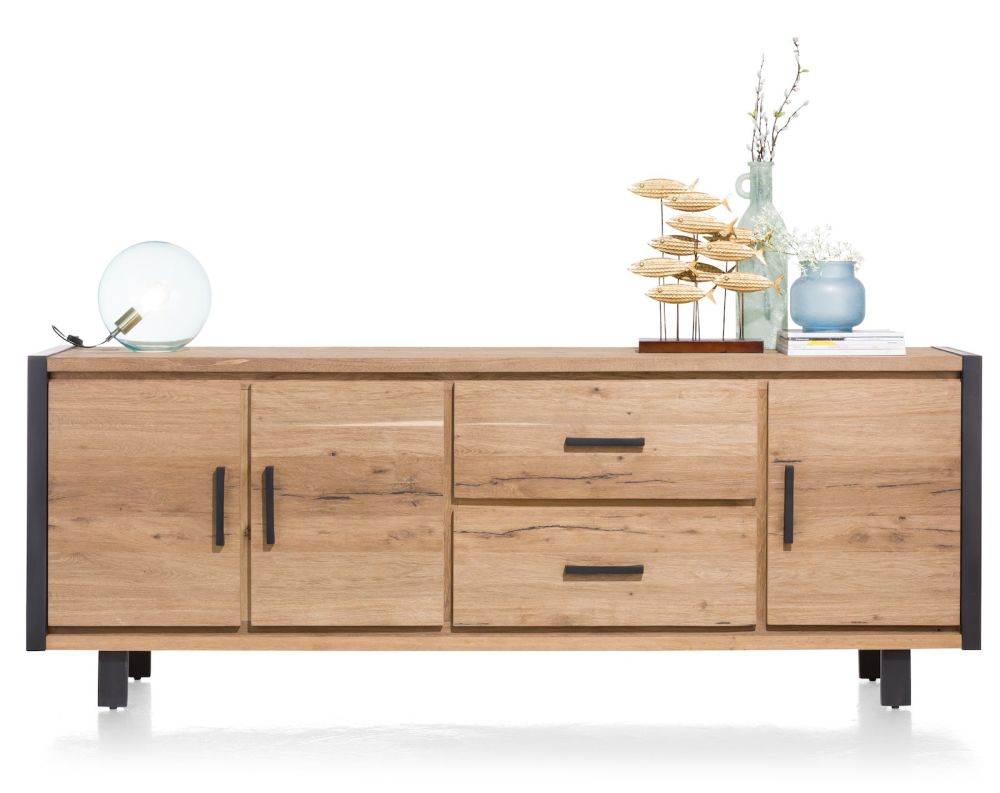 Brooklyn, dressoir 240 cm - 3-deuren + 2-laden
