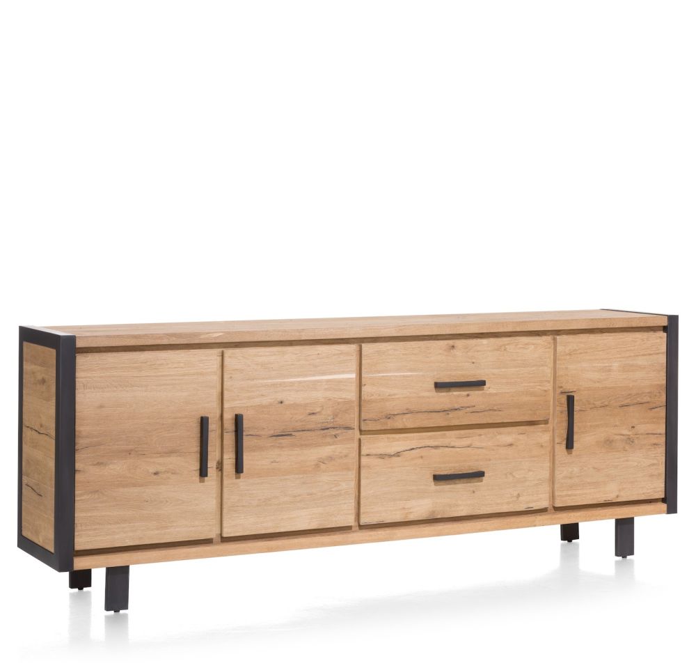 Brooklyn, dressoir 240 cm - 3-deuren + 2-laden - Afbeelding 4