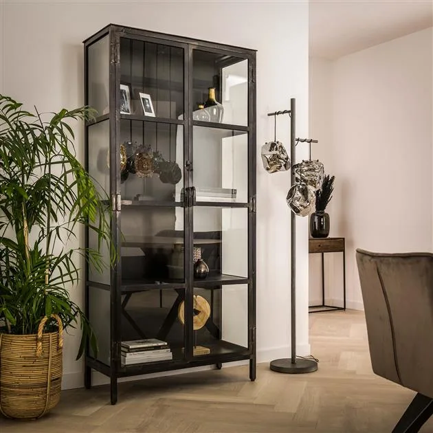 Vitrinekast Rift Metal 2D - Afbeelding 9