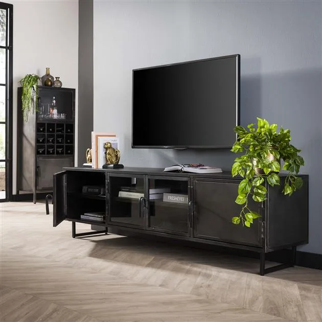TV-meubel Rift Metal 4D - Afbeelding 10