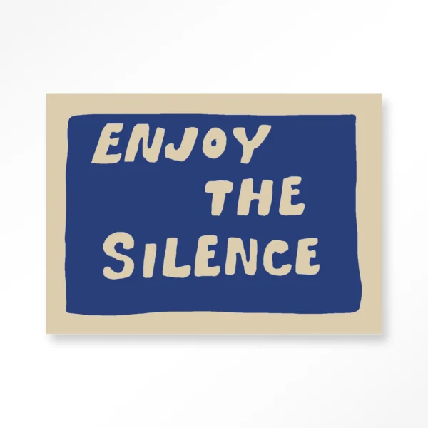 Enjoy The Silence Blue