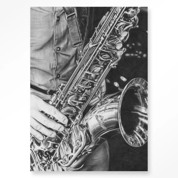 The man with the sax