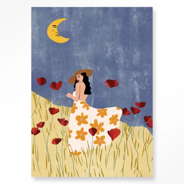 Girl In A Poppyfield