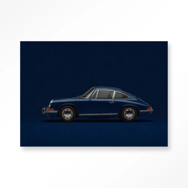 Blue Porsche