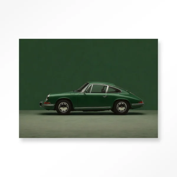 Green Porsche
