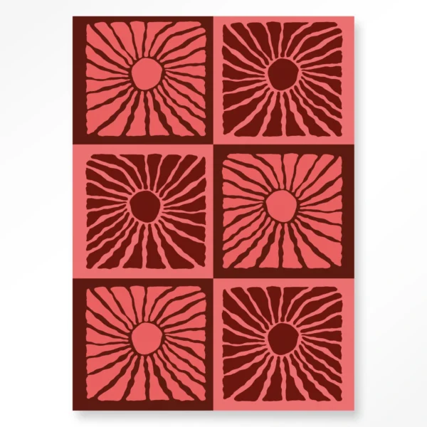 Suns In Pink