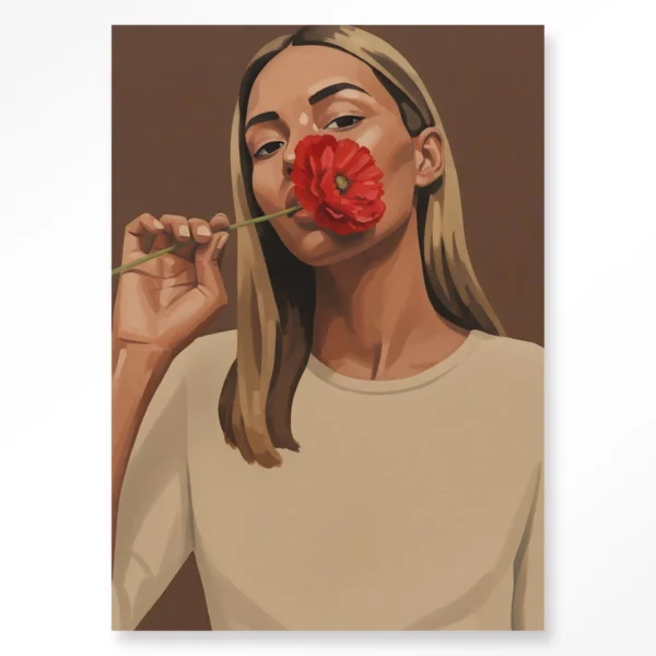 Red Poppy Girl