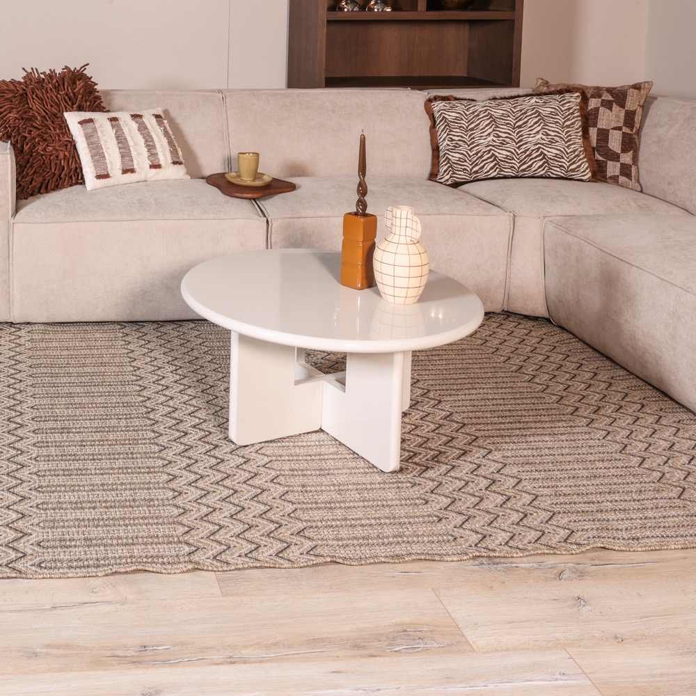 Salontafel Odell rond wit - Afbeelding 2