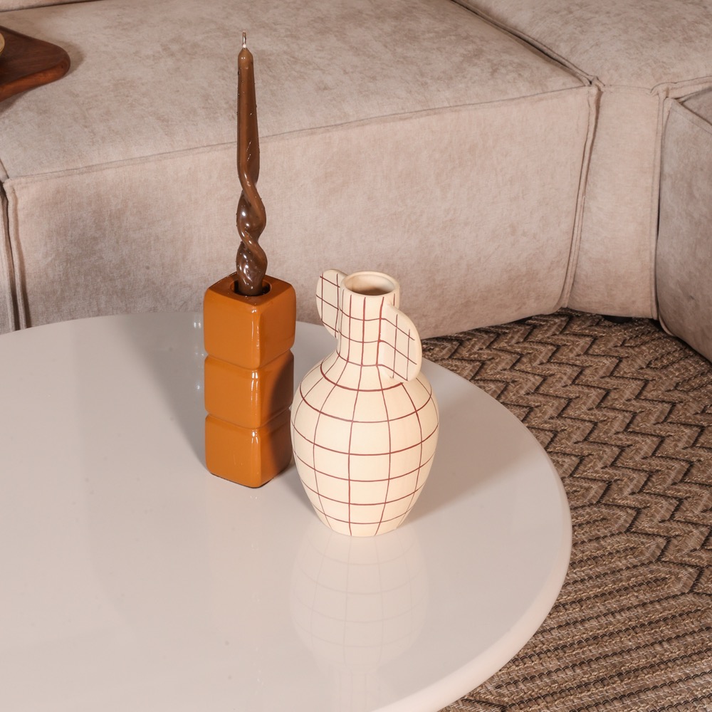 Salontafel Odell rond wit - Afbeelding 3
