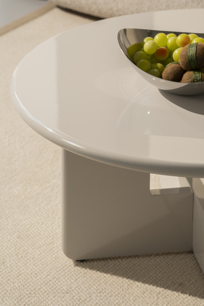 Salontafel Odell rond wit - Afbeelding 7