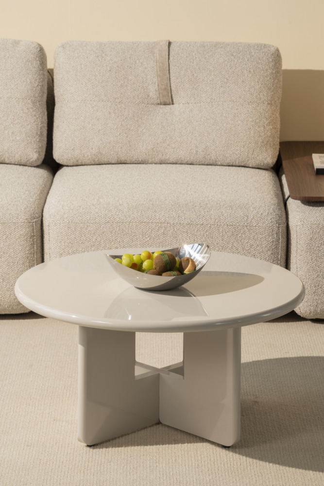 Salontafel Odell rond wit - Afbeelding 10