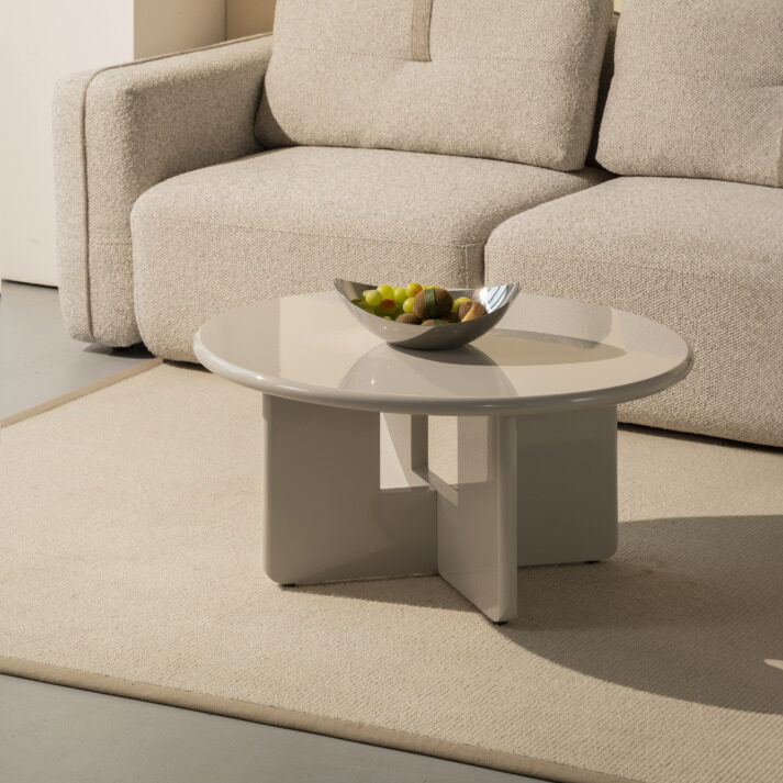 Salontafel Odell rond wit - Afbeelding 5